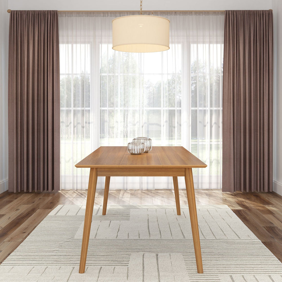 Mid-Century Modern Dining Table - 72'