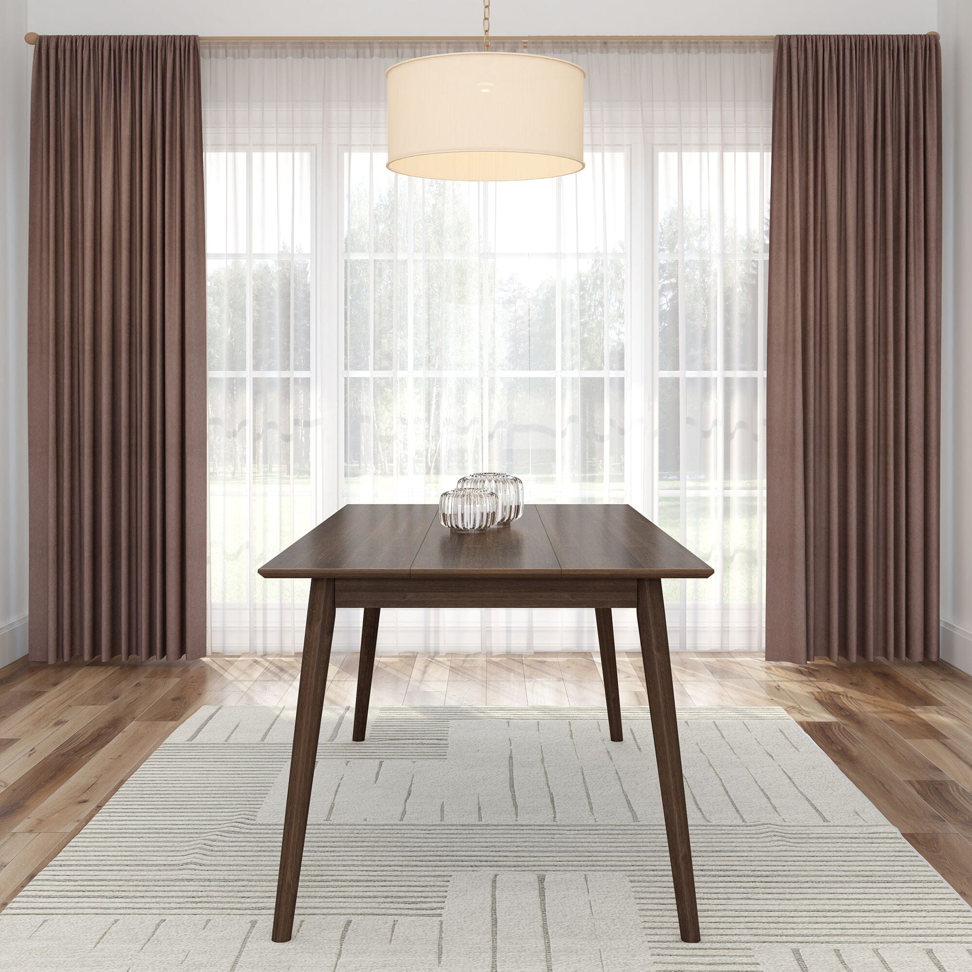 Mid-Century Modern Dining Table - 72'