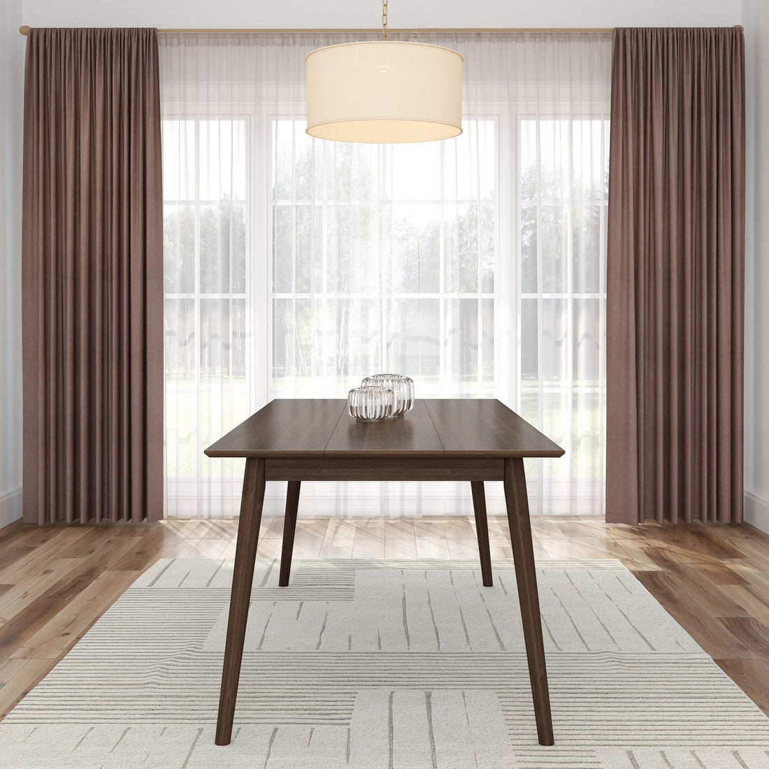 Mid-Century Modern Dining Table - 72'