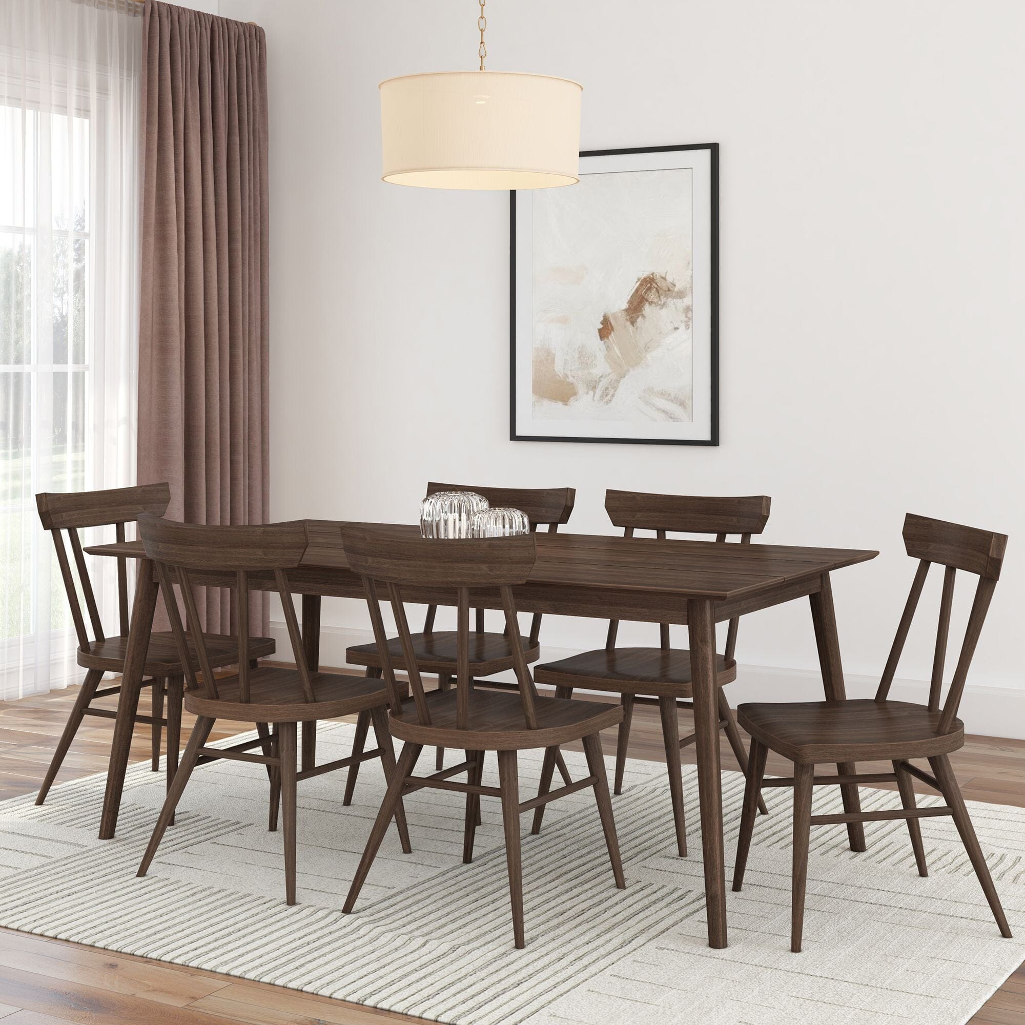 Mid-Century Modern Dining Table - 72'