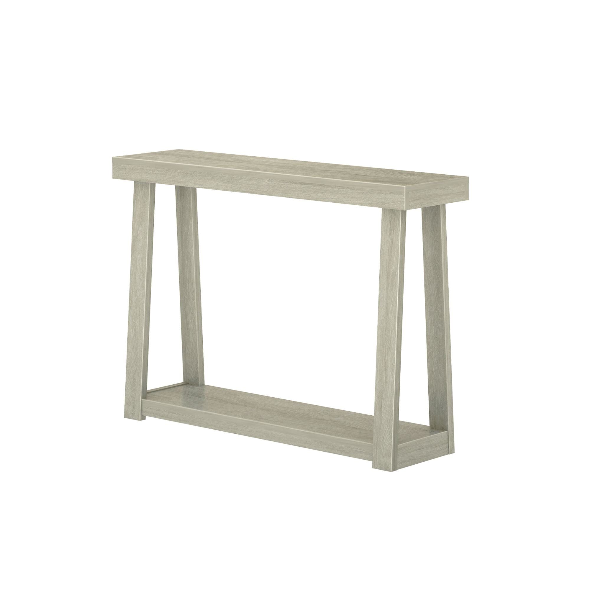 Classic Console Table with Shelf - 46”