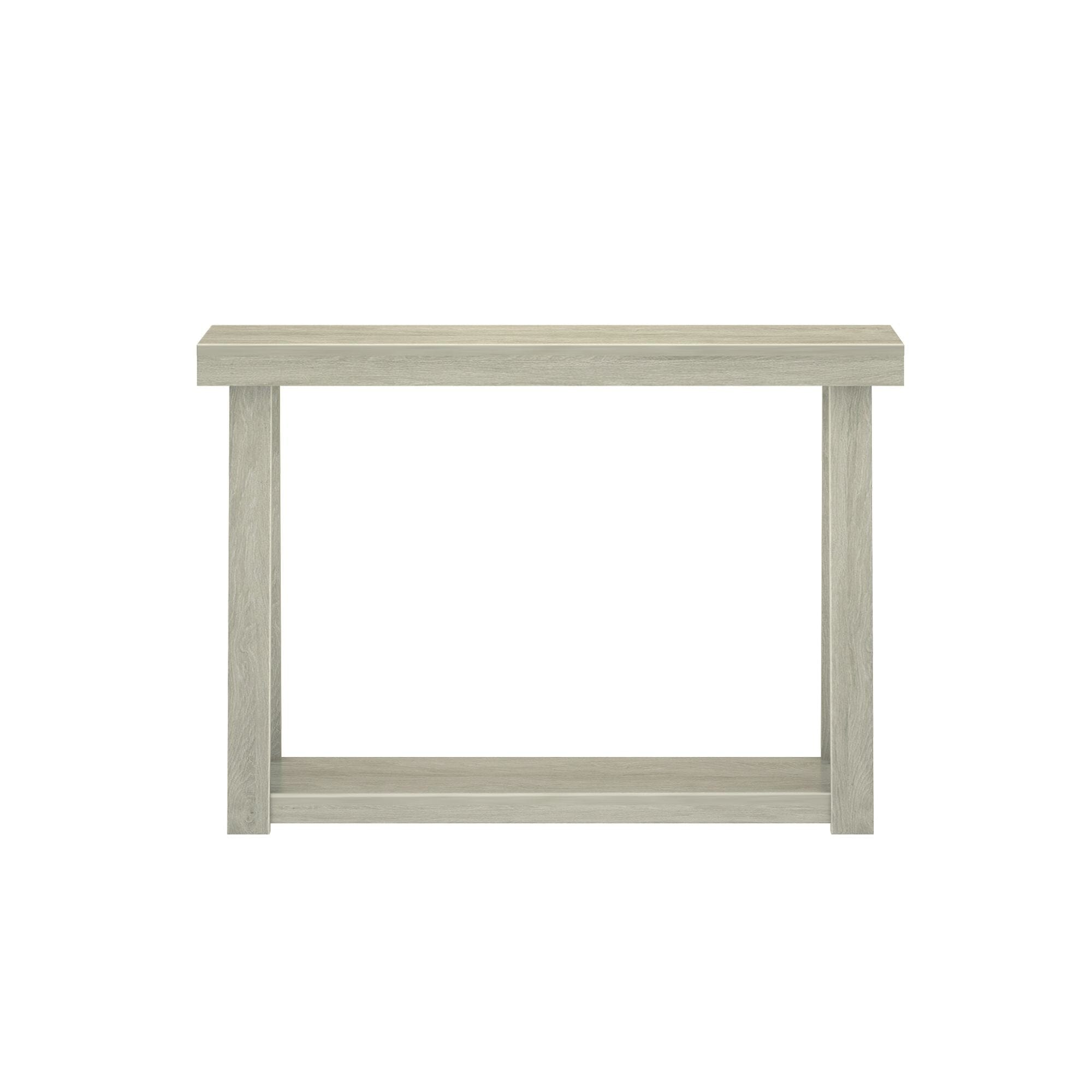 Classic Console Table with Shelf - 46”