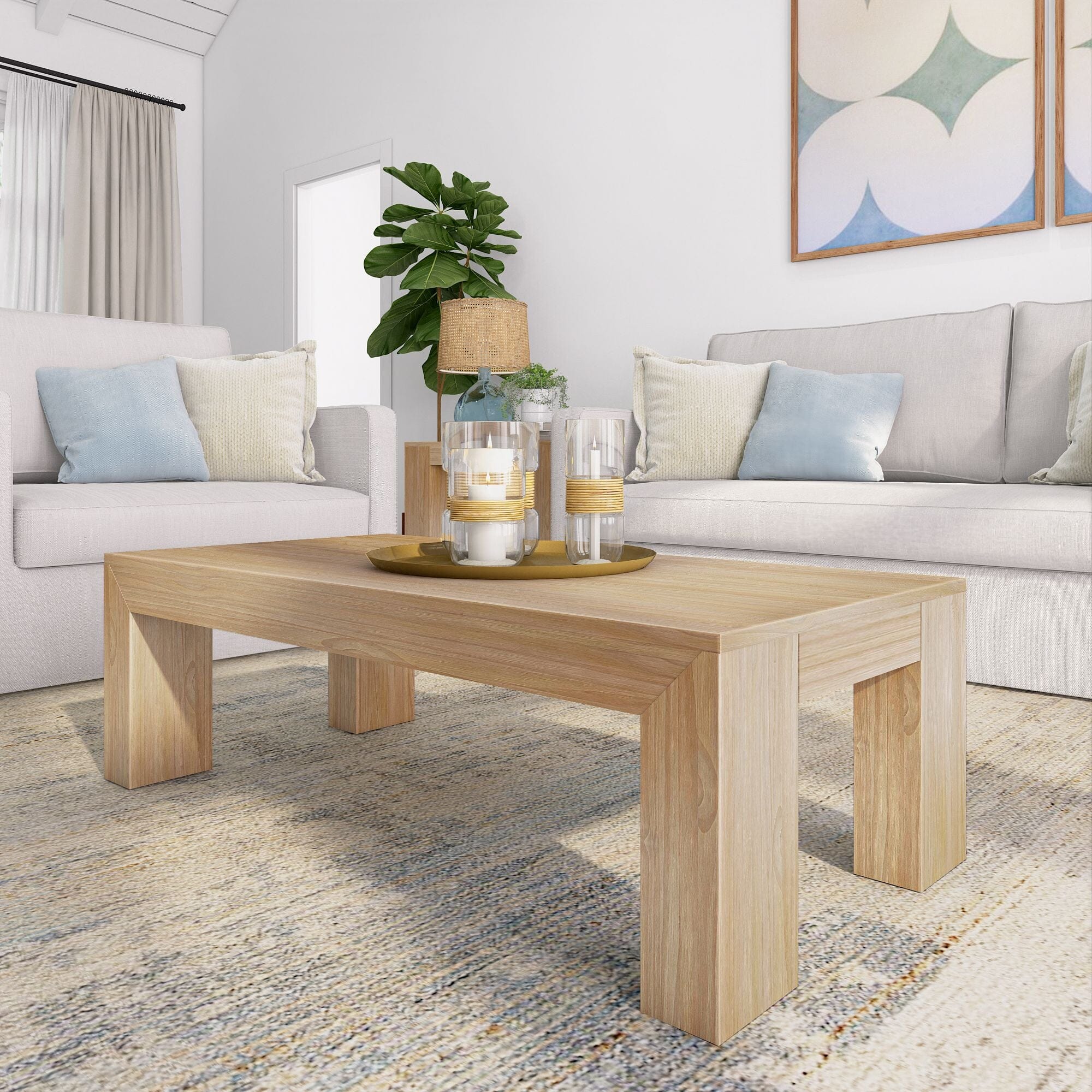 Modern Coffee Table - 48'