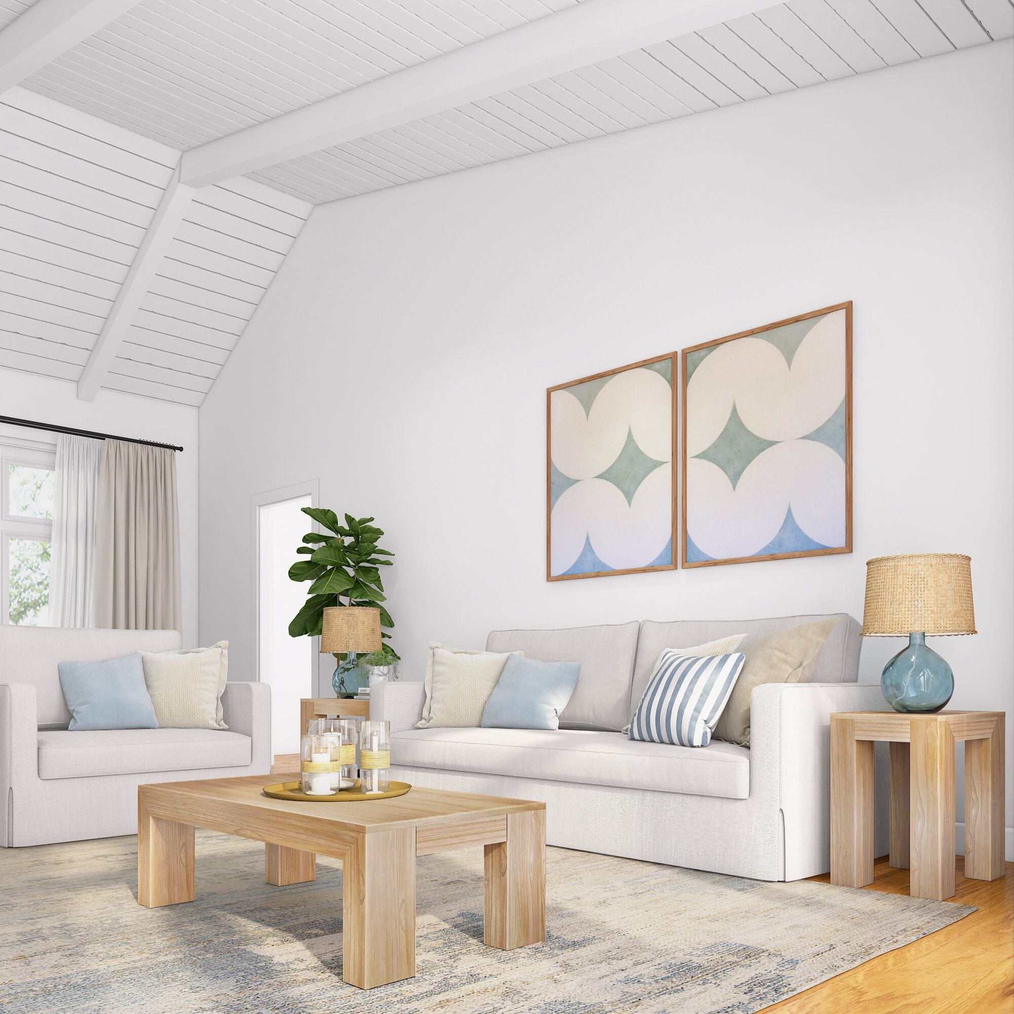 Modern Coffee Table - 48'