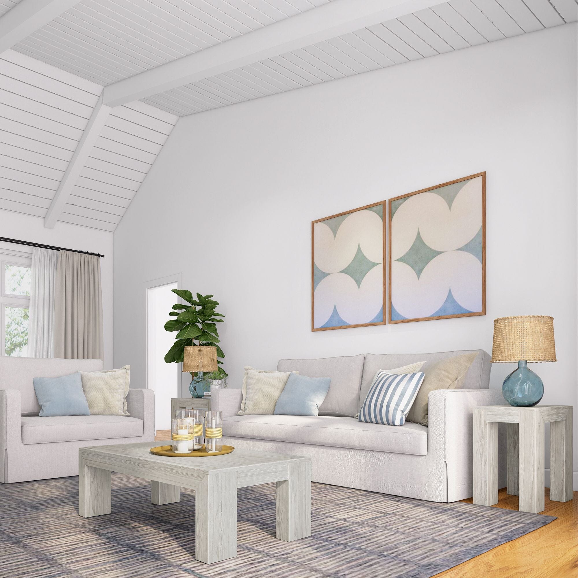 Modern Coffee Table - 48'