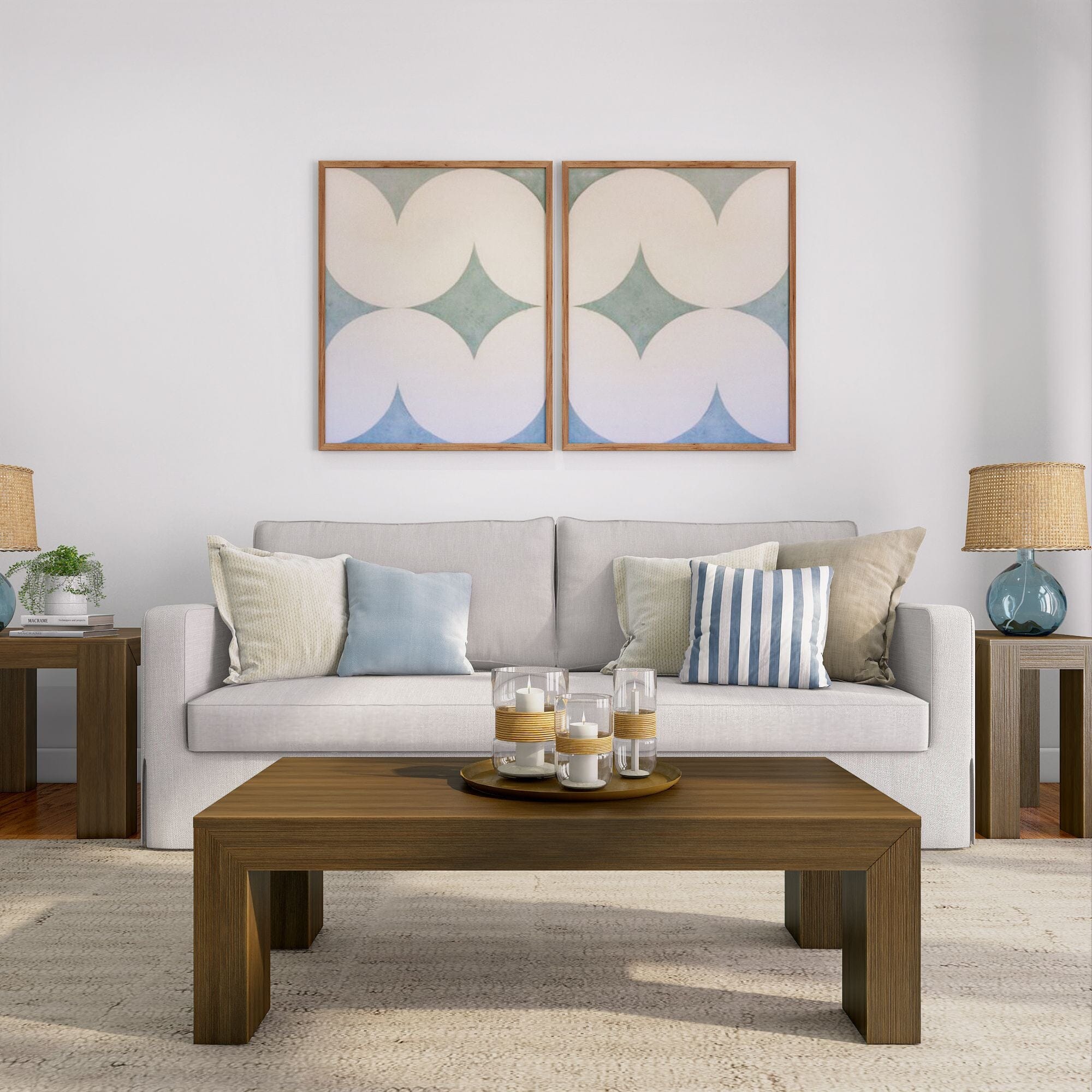 Modern Coffee Table - 48'