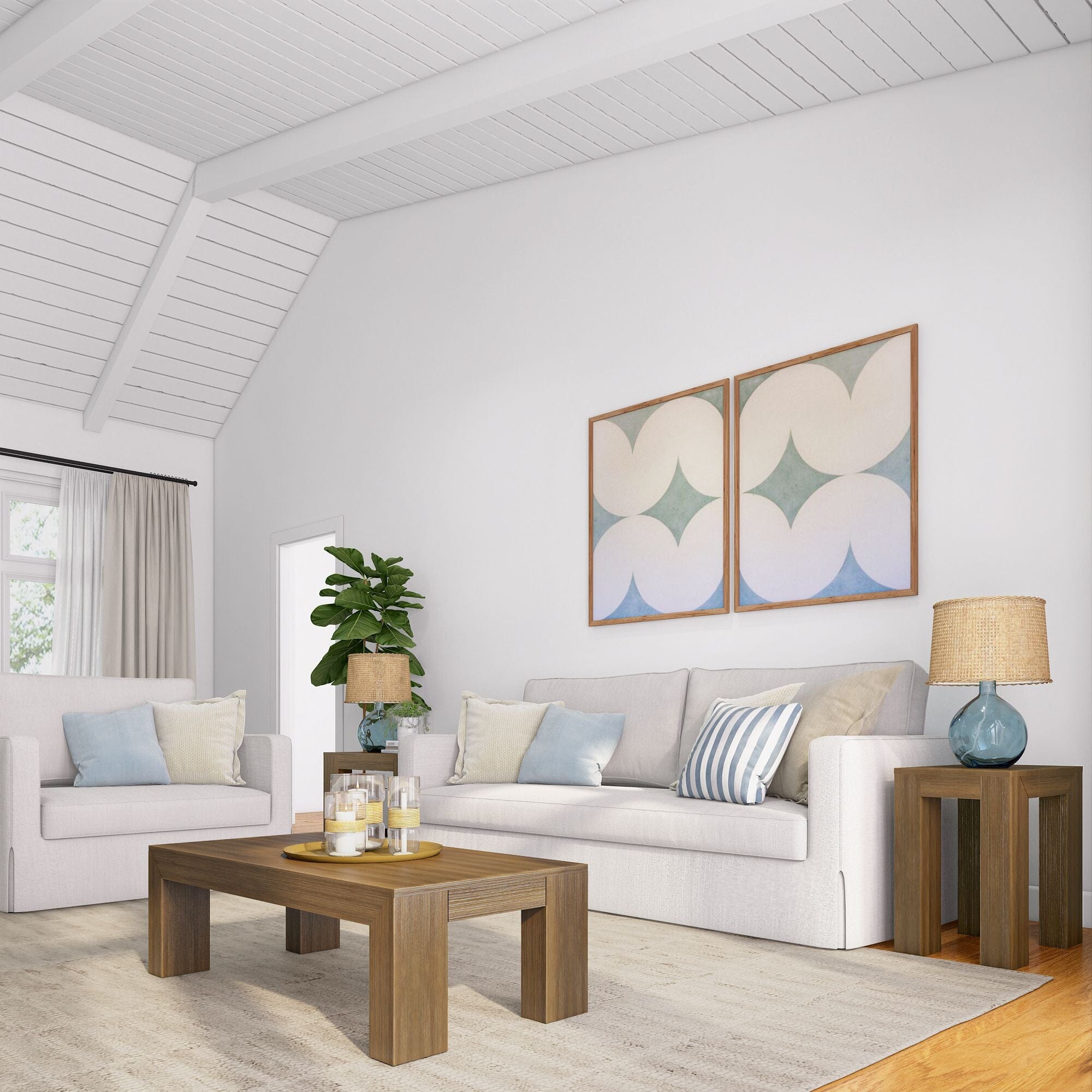 Modern Coffee Table - 48'