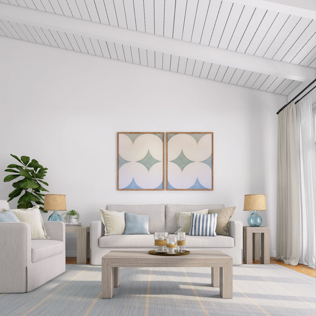 Modern Coffee Table - 48'