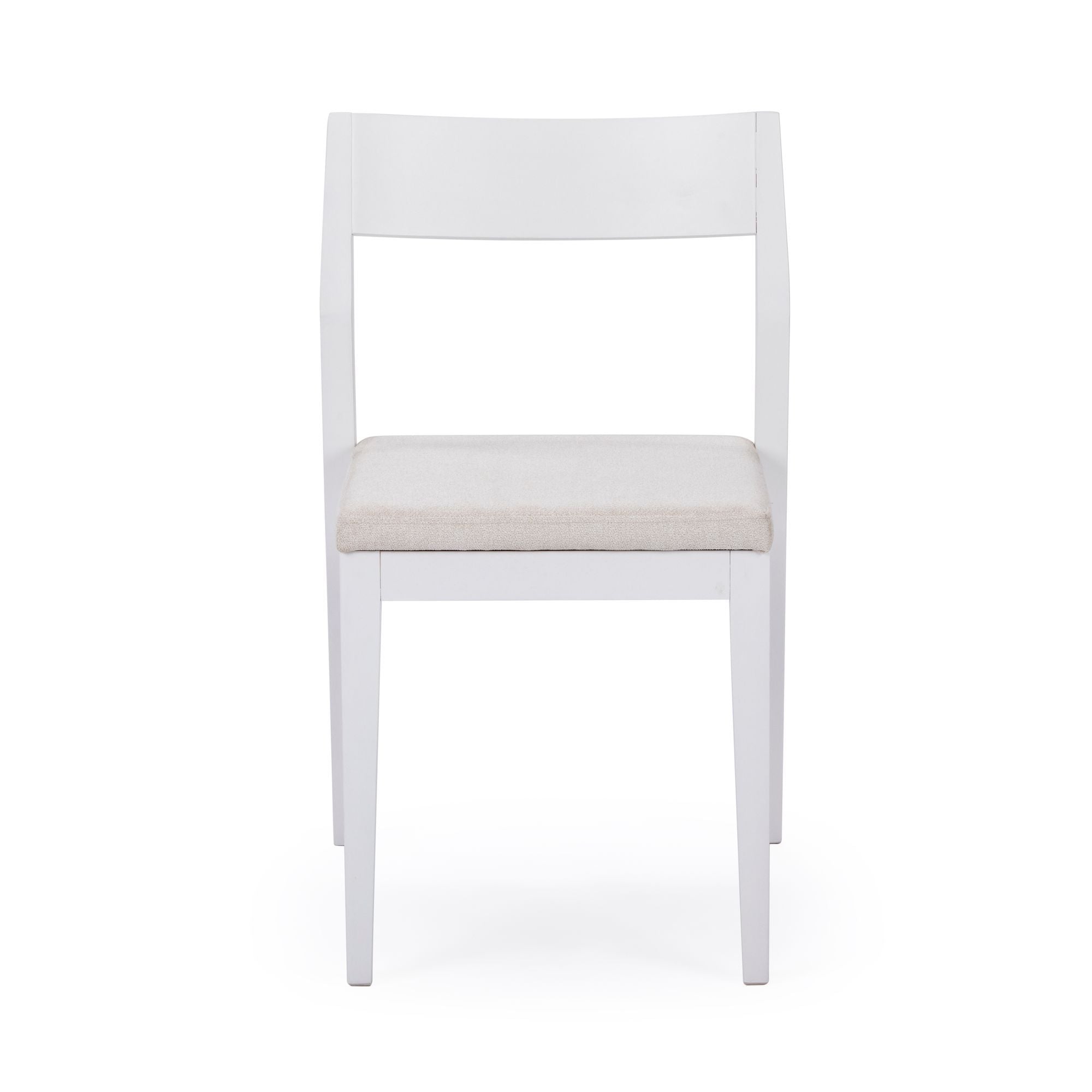 Solid Wood Upholstered Dining Chair (Set of 2)
