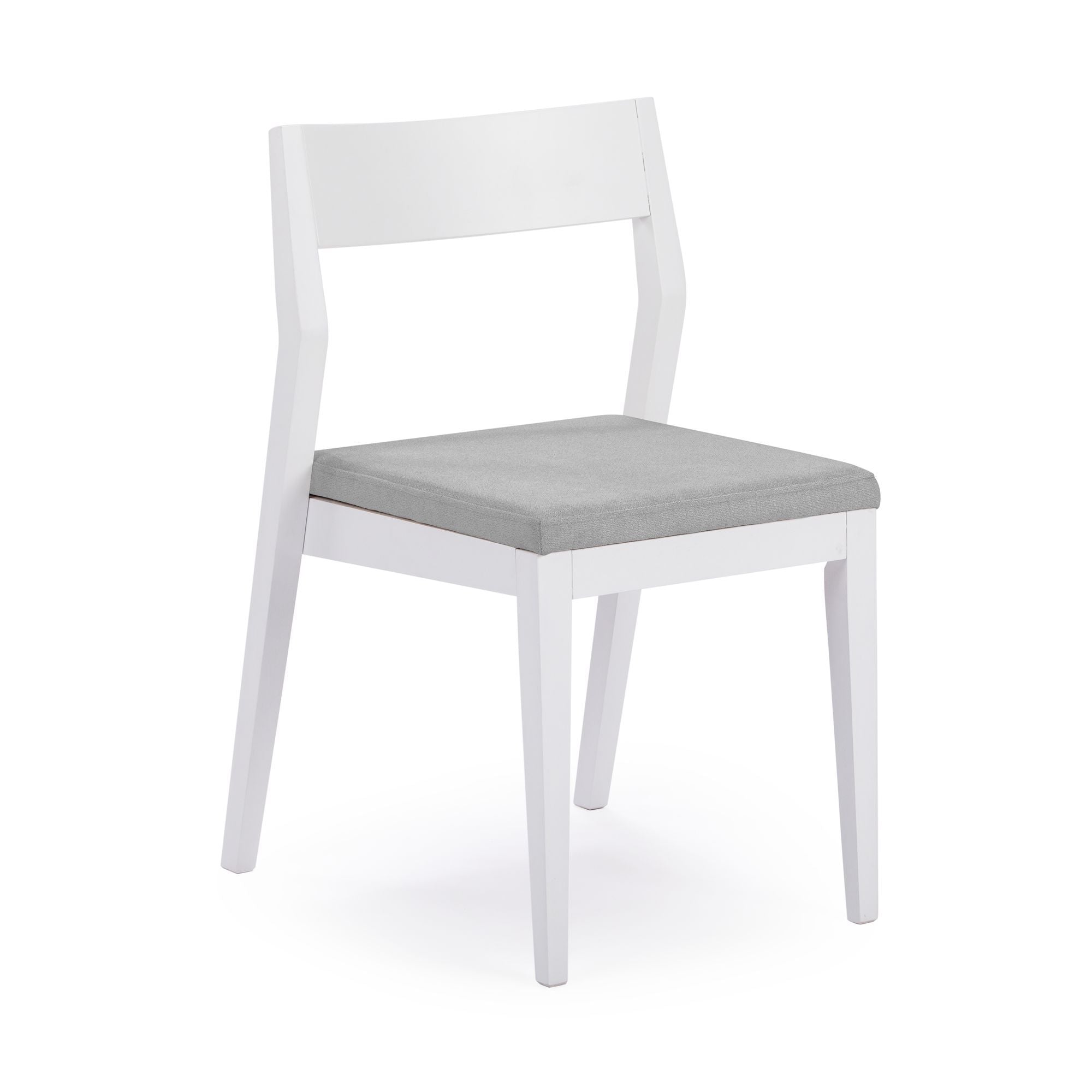 Solid Wood Upholstered Dining Chair (Set of 2)