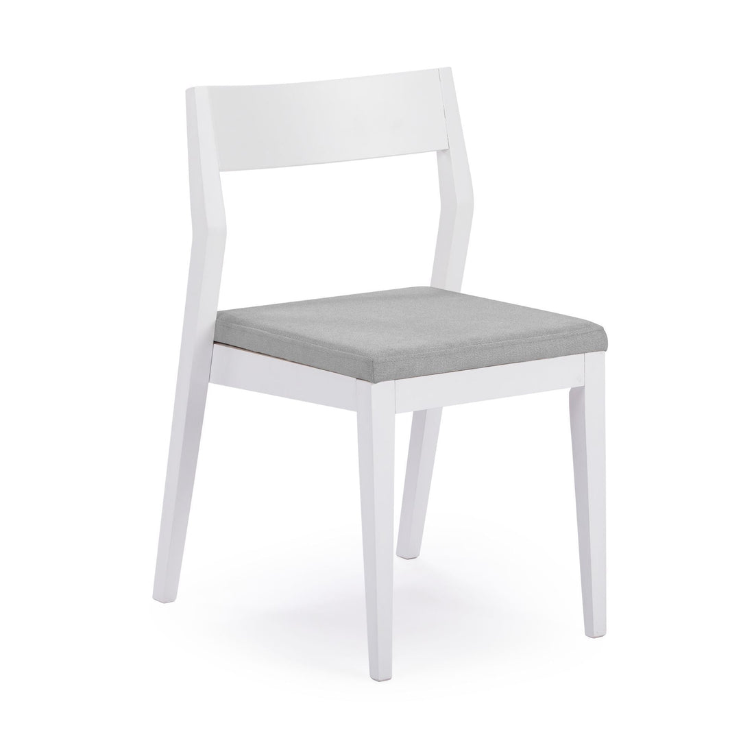 Solid Wood Upholstered Dining Chair (Set of 2)