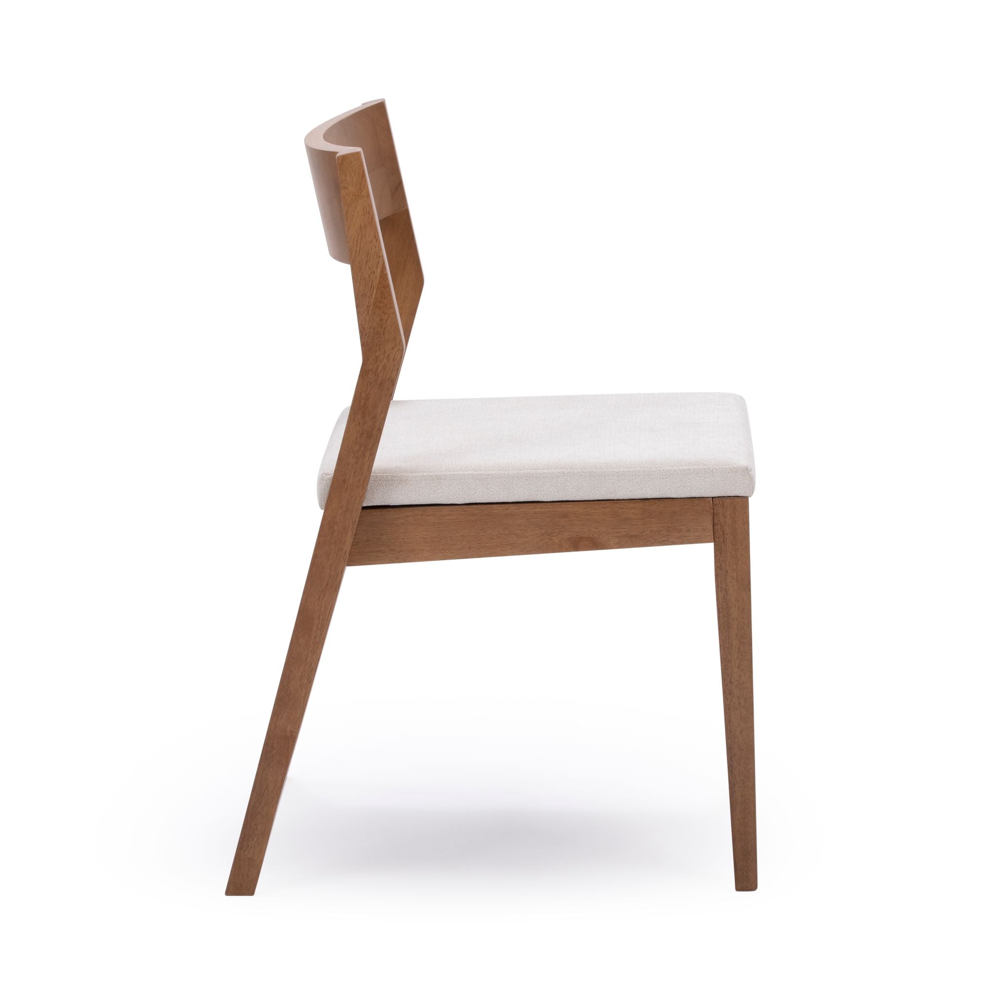 Solid Wood Upholstered Dining Chair (Set of 2)