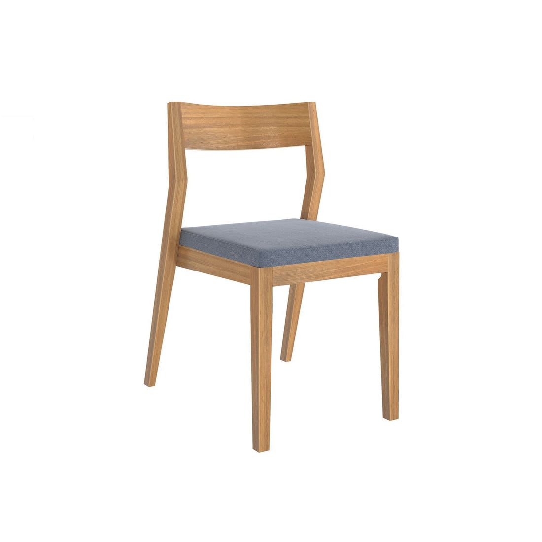 Solid Wood Upholstered Dining Chair (Set of 2)