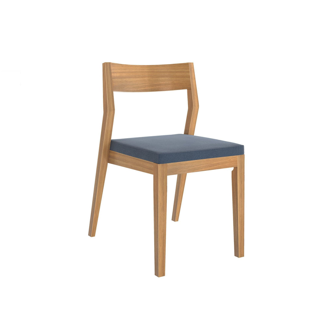 Solid Wood Upholstered Dining Chair (Set of 2)