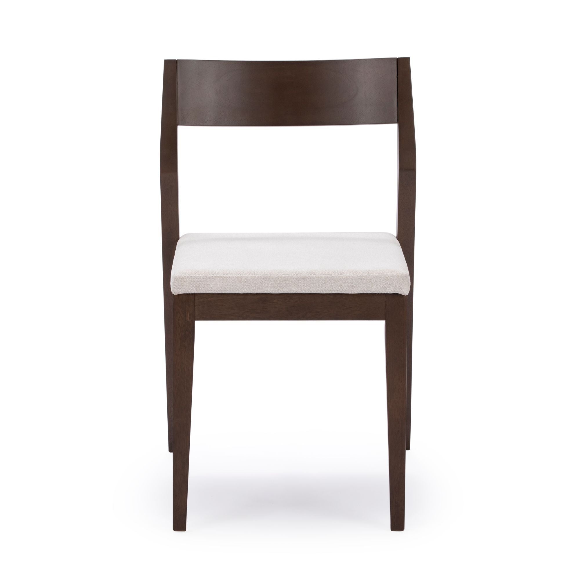 Solid Wood Upholstered Dining Chair (Set of 2)