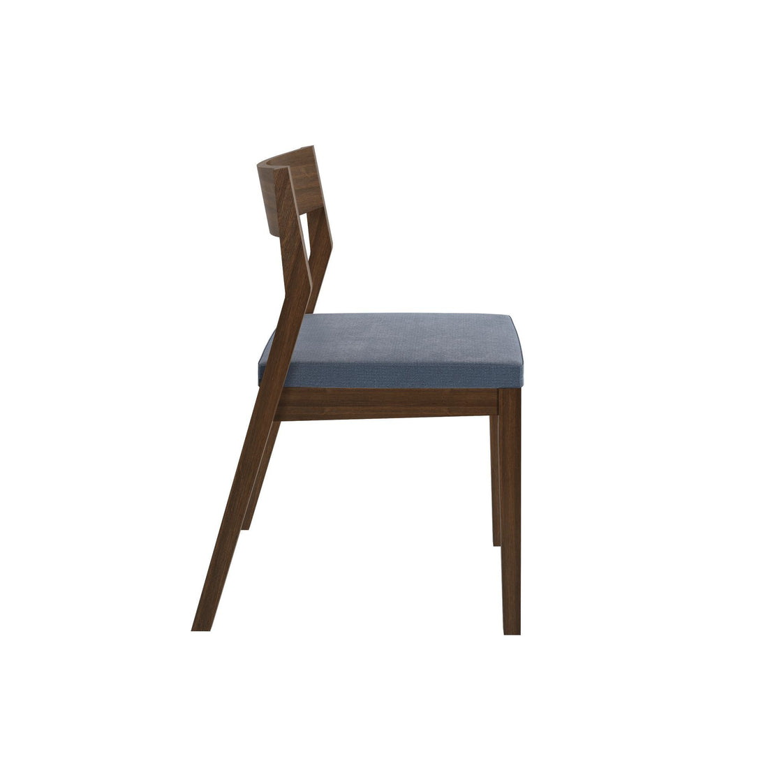 Solid Wood Upholstered Dining Chair (Set of 2)
