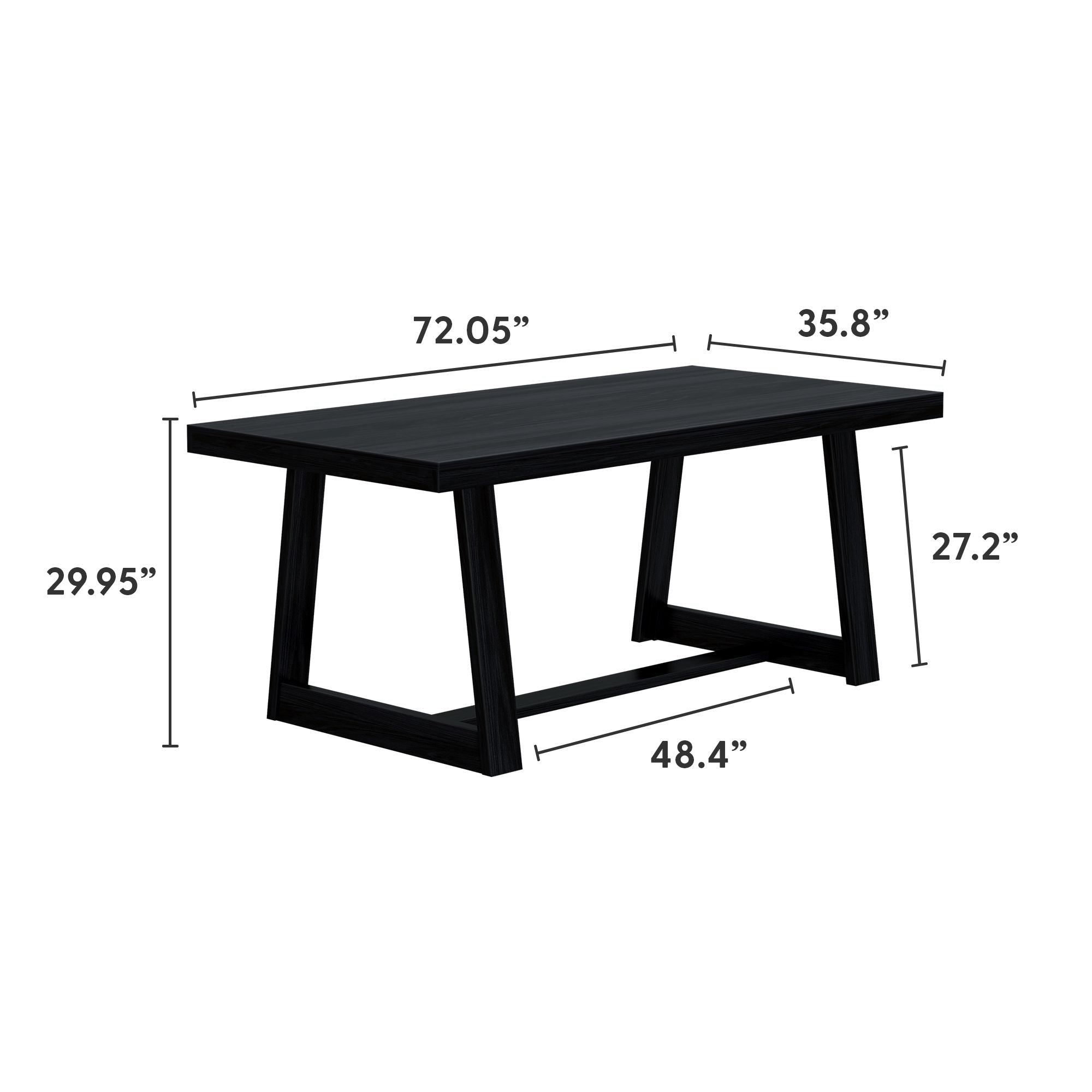 Classic Dining Table - 72'