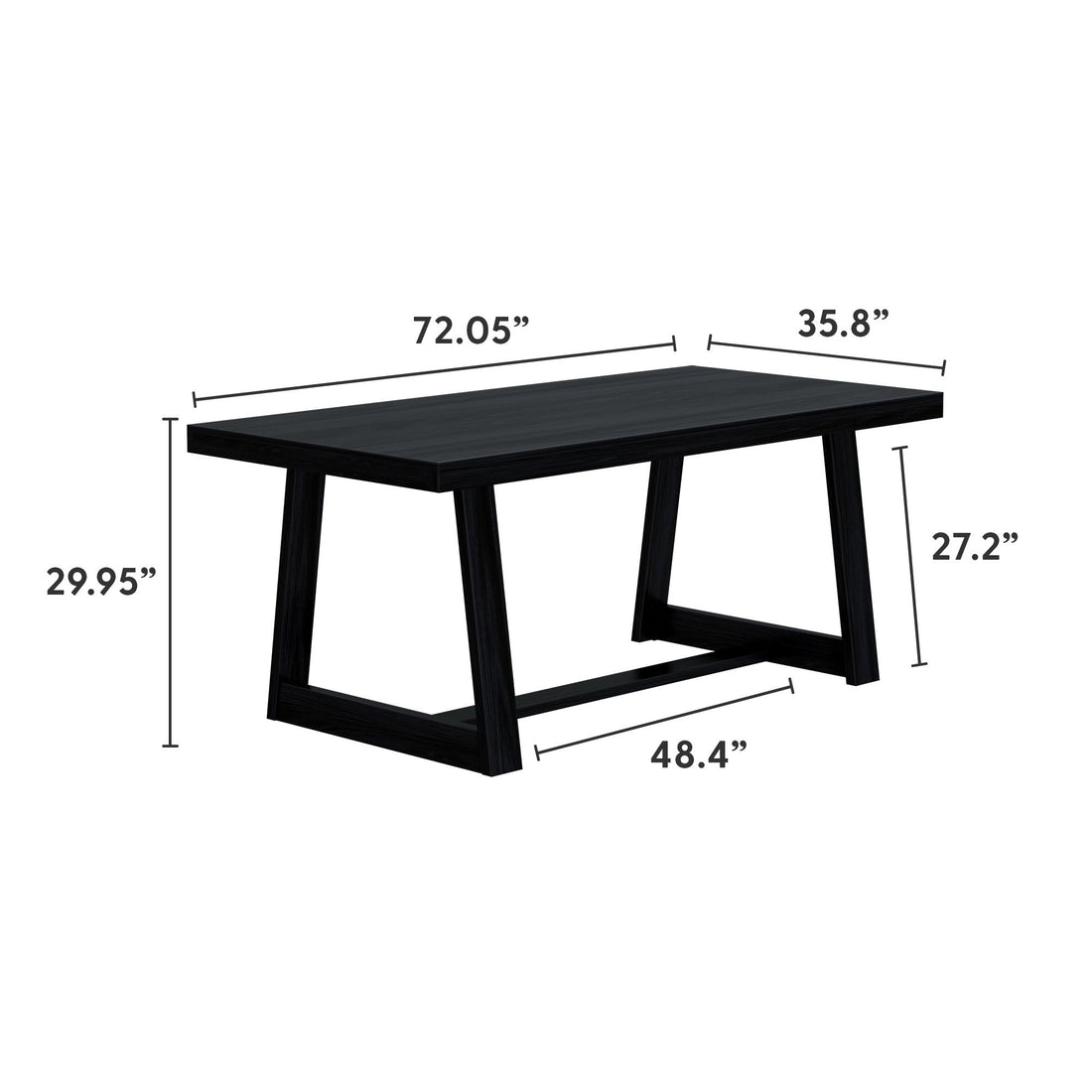 Classic Dining Table - 72'