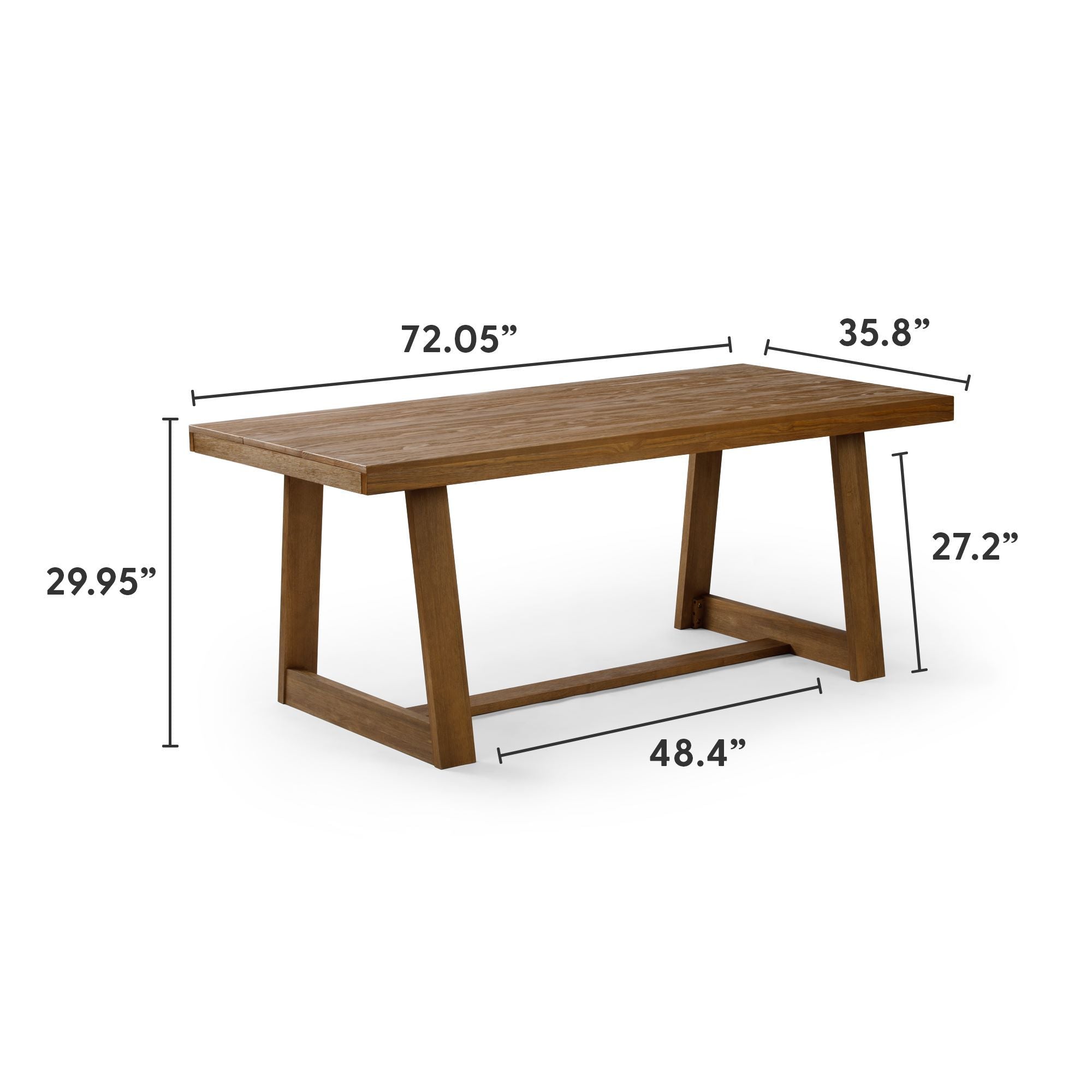 Classic Dining Table - 72'