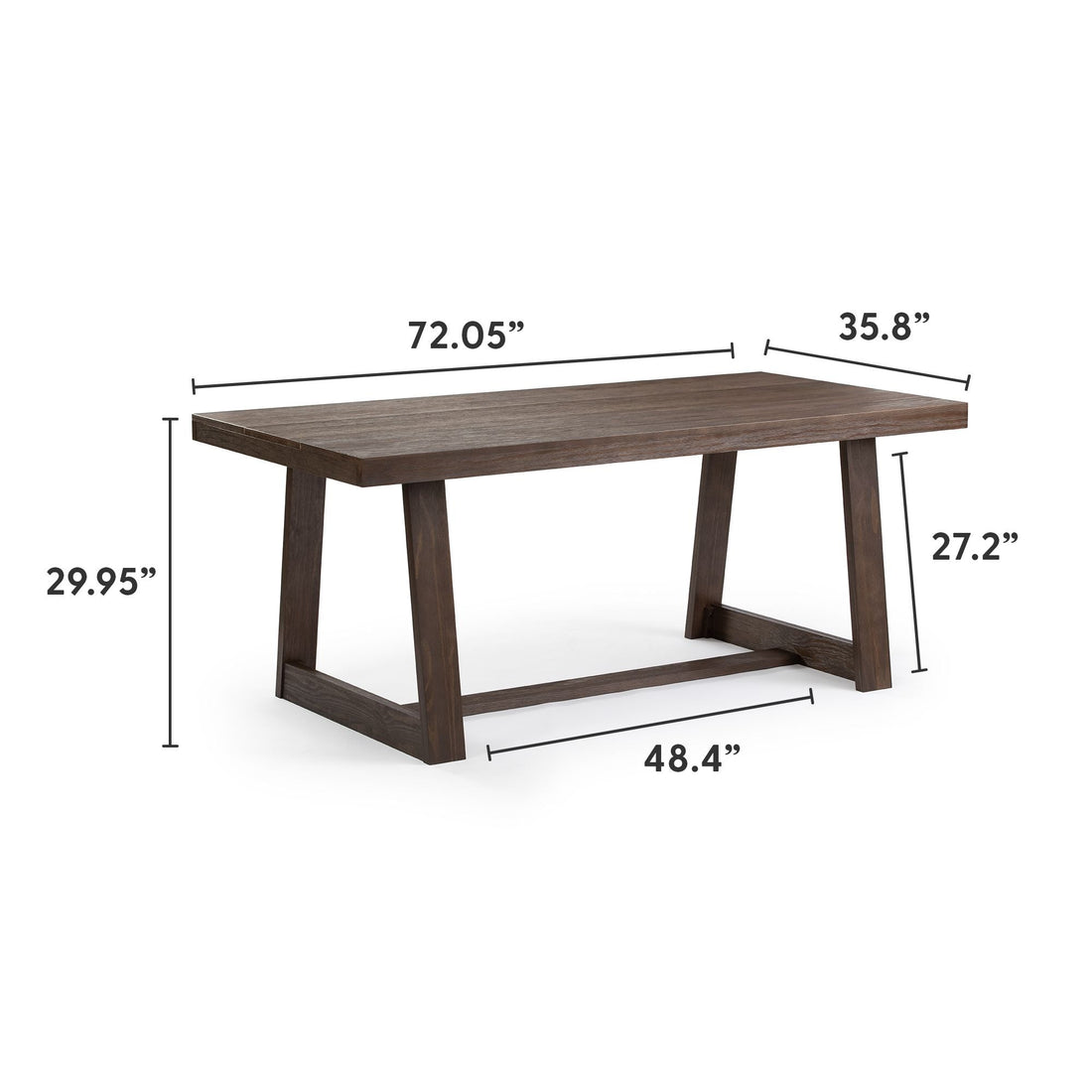 Classic Dining Table - 72'