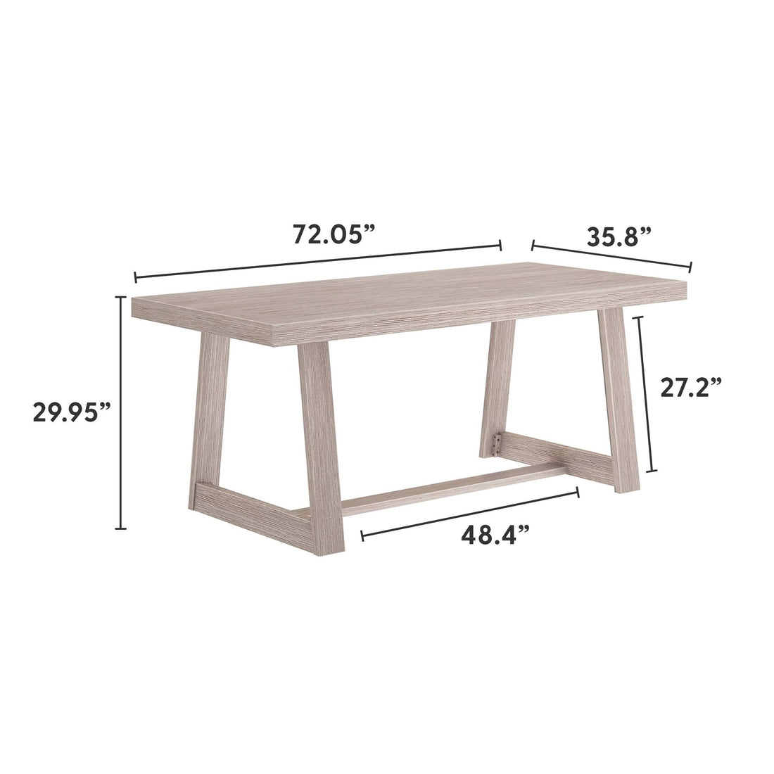 Classic Dining Table - 72'