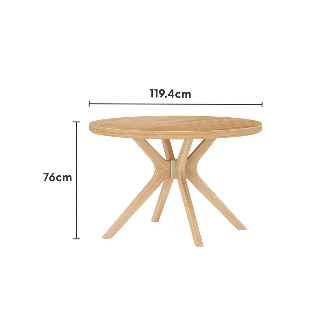Verso Round Dining Table - 47'