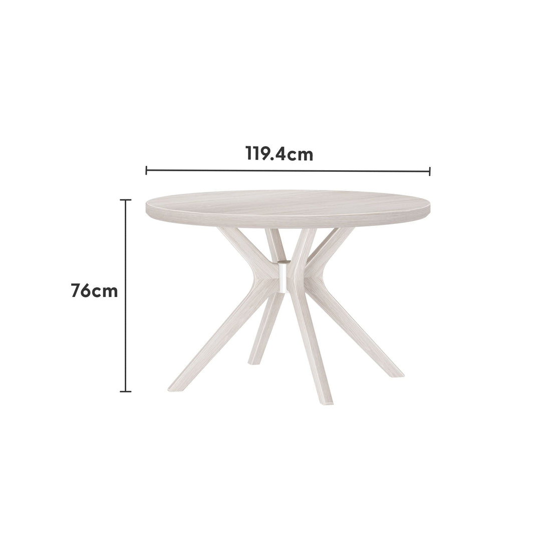 Verso Round Dining Table - 47'