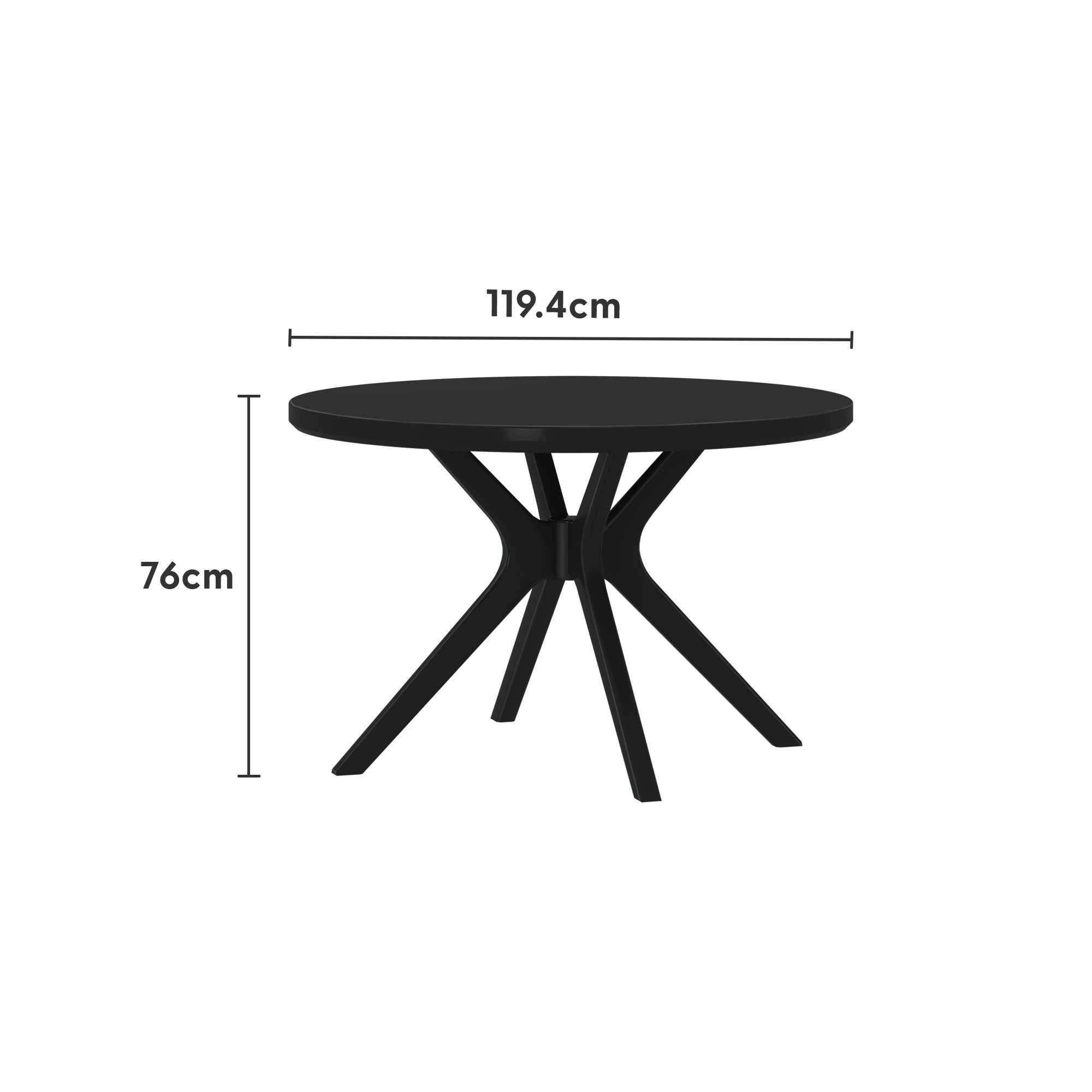 Verso Round Dining Table - 47'
