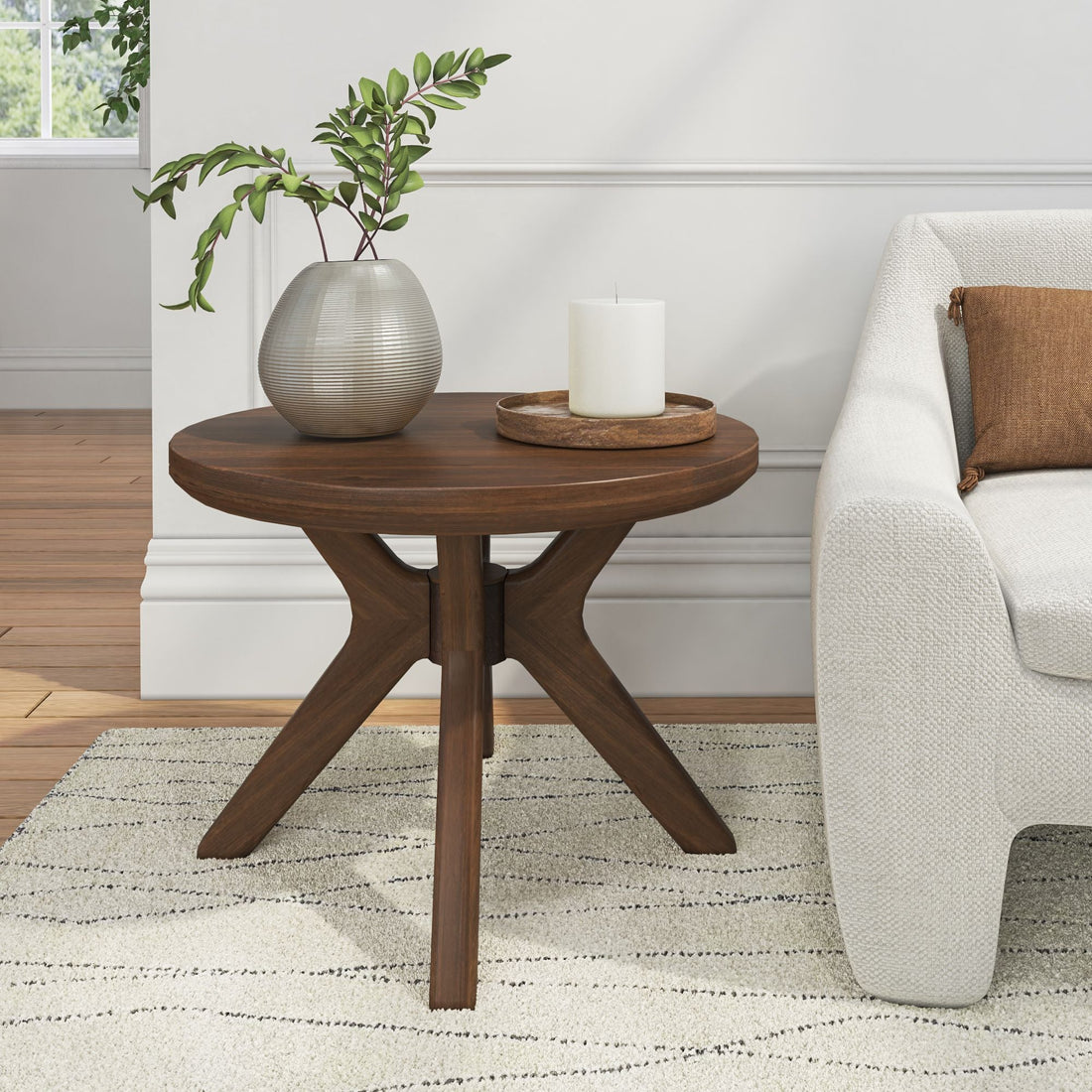 Verso Round Side Table - 24'