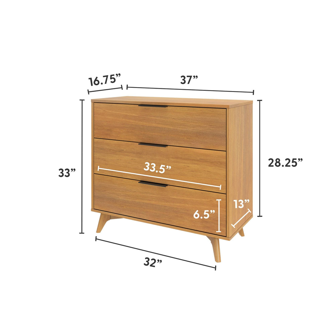 Haven 3-Drawer Dresser