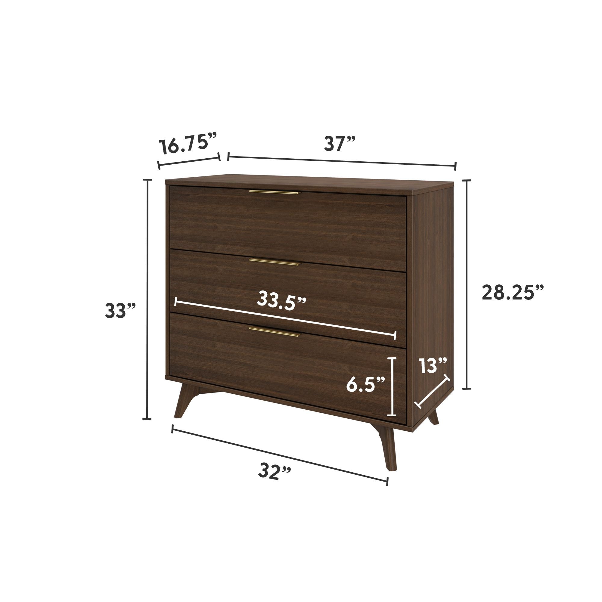 Haven 3-Drawer Dresser