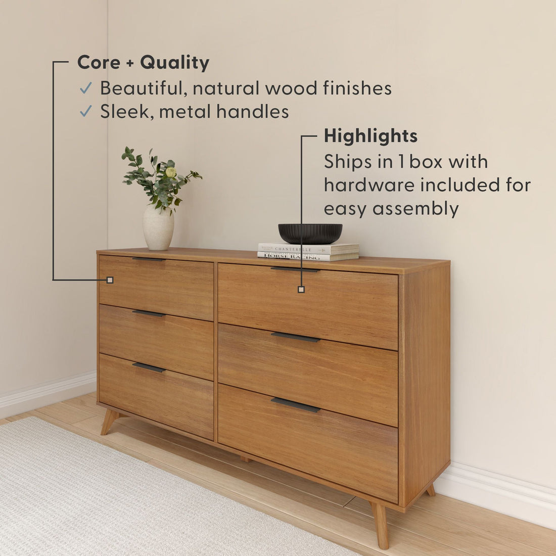 Haven 6-Drawer Dresser