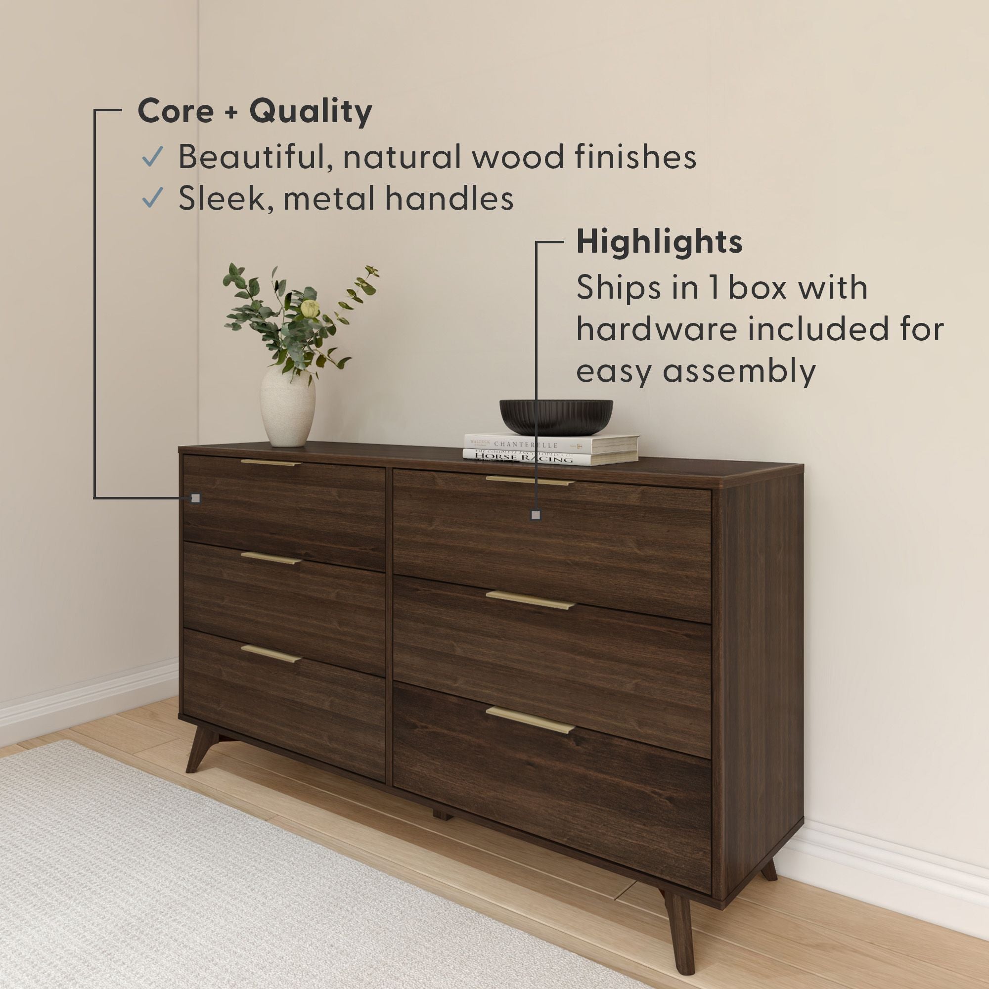 Haven 6-Drawer Dresser