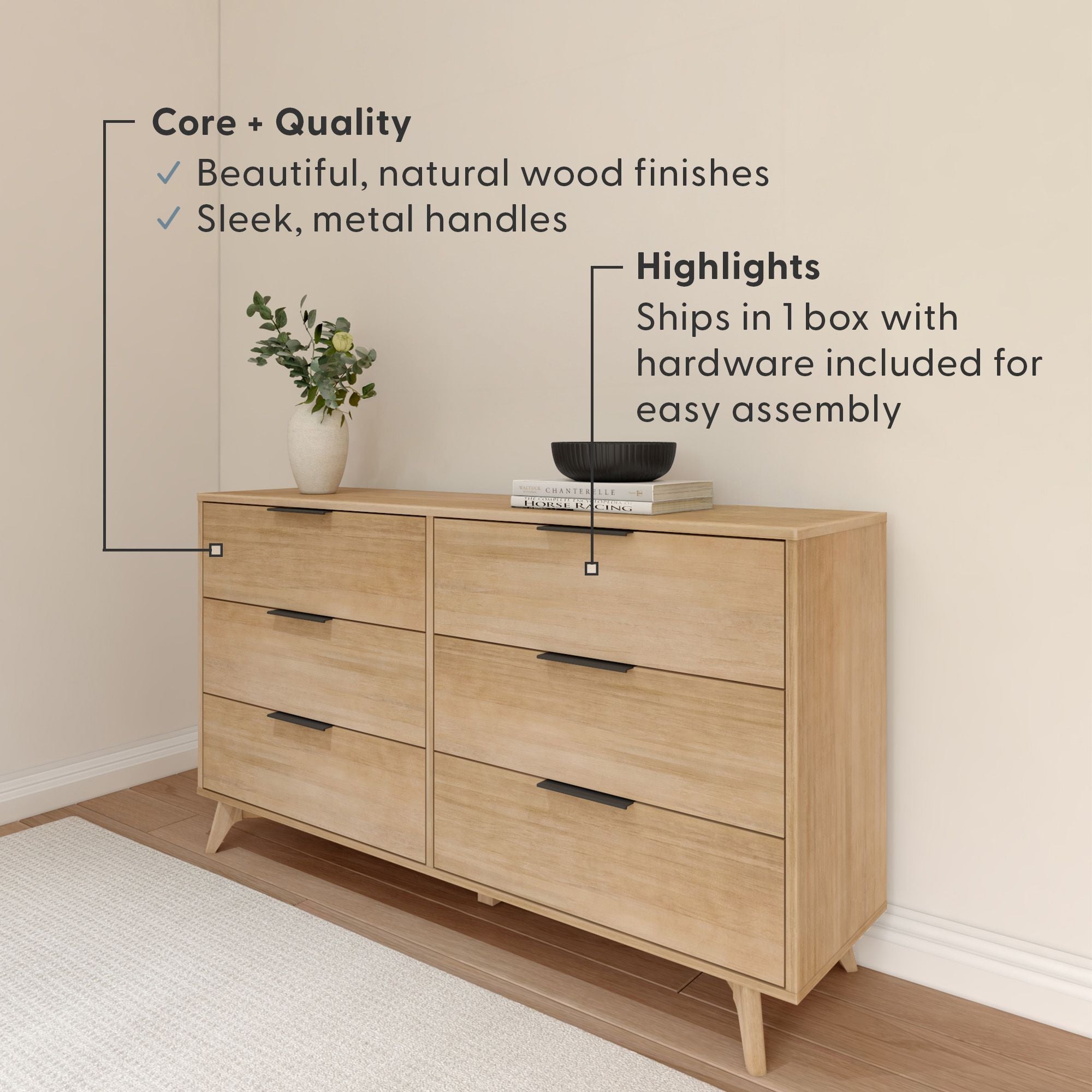 Haven 6-Drawer Dresser