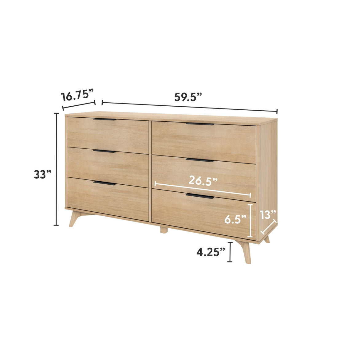Haven 6-Drawer Dresser