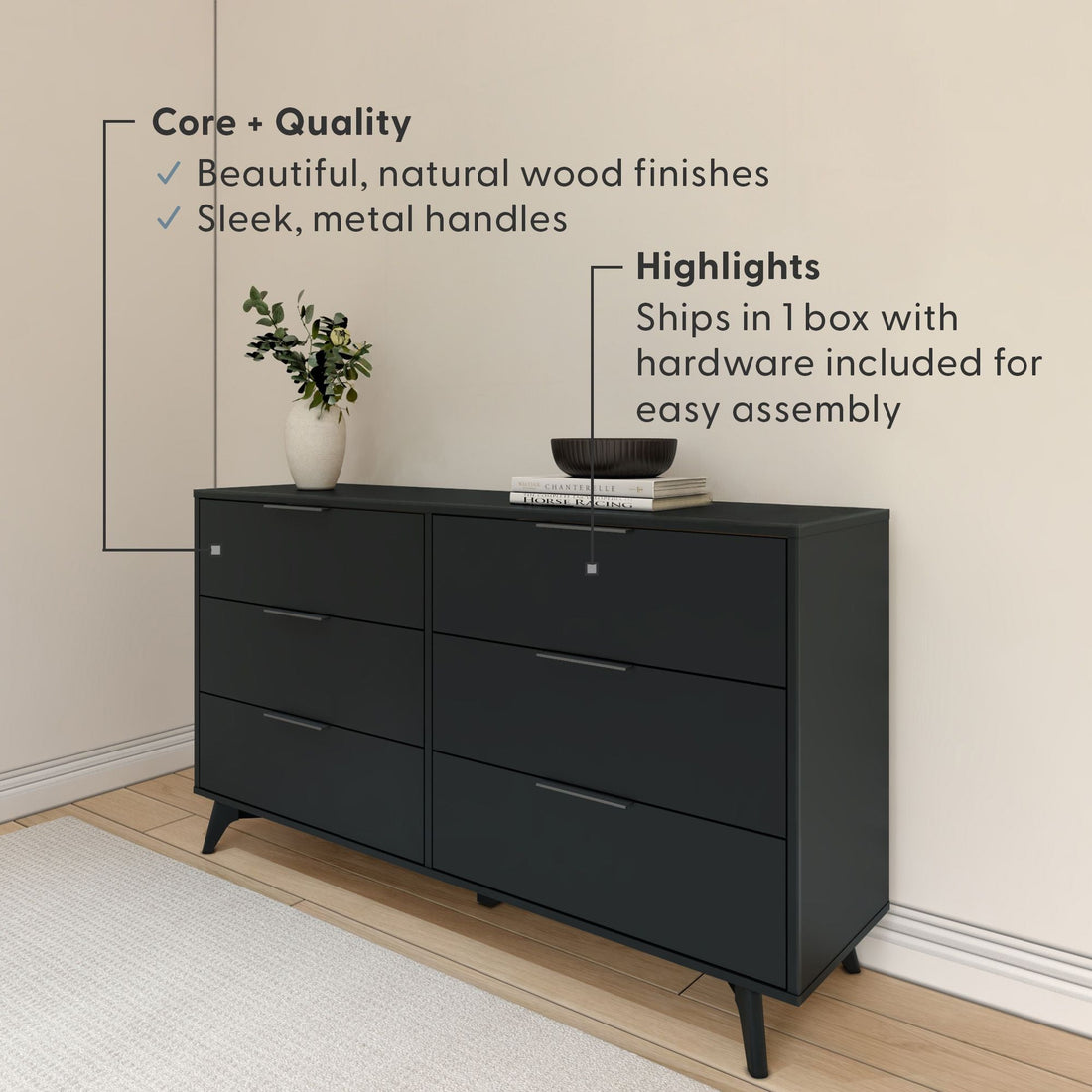 Haven 6-Drawer Dresser