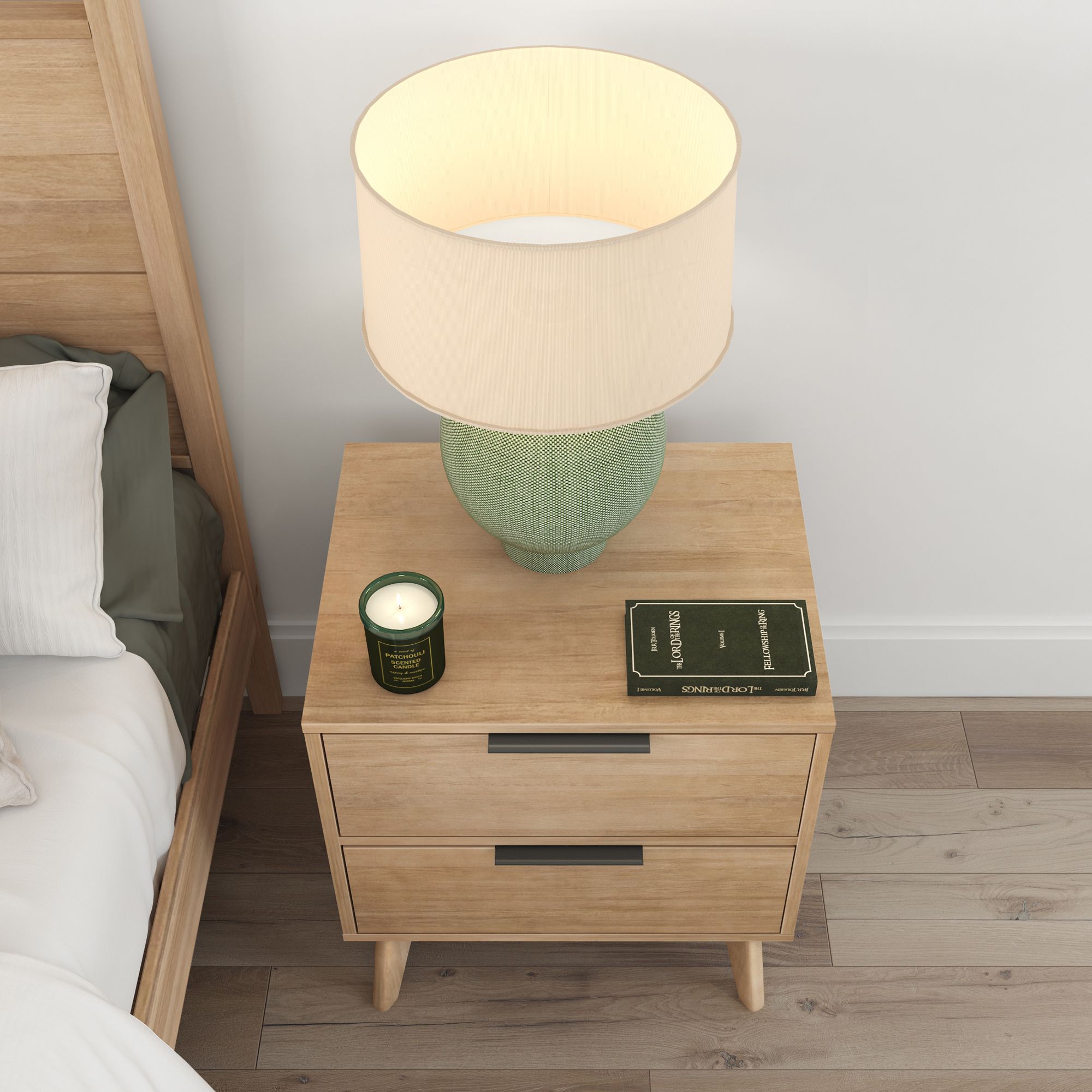 Haven 2-Drawer Nightstand
